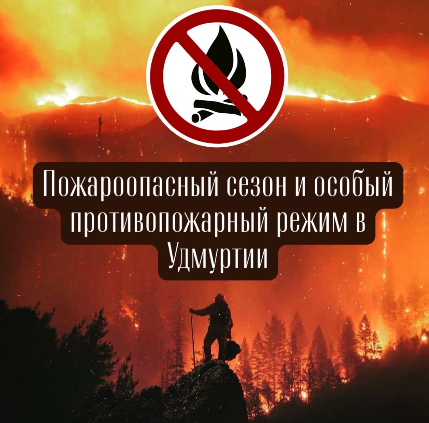 Пожароопасный сезон и особый противопожарный режим в Удмуртии.