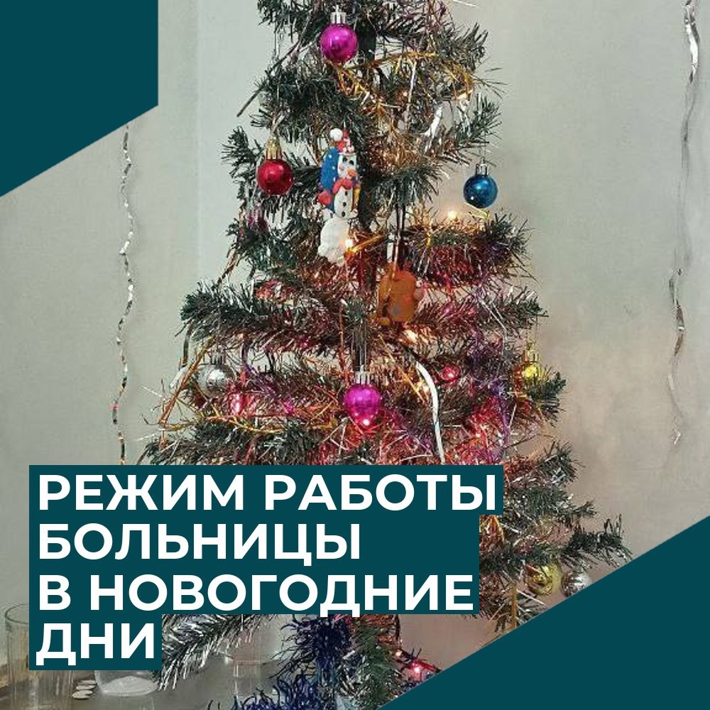 Режим работы Алнашской больницы в праздничные дни.