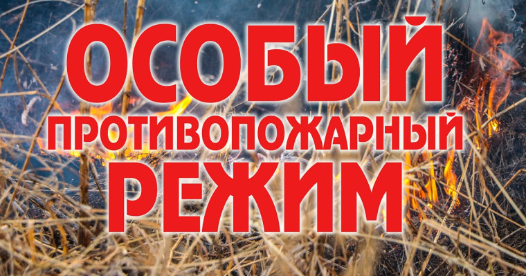 На территории республики установлен особый противопожарный режим. На территории республики установлен особый противопожарный режим.